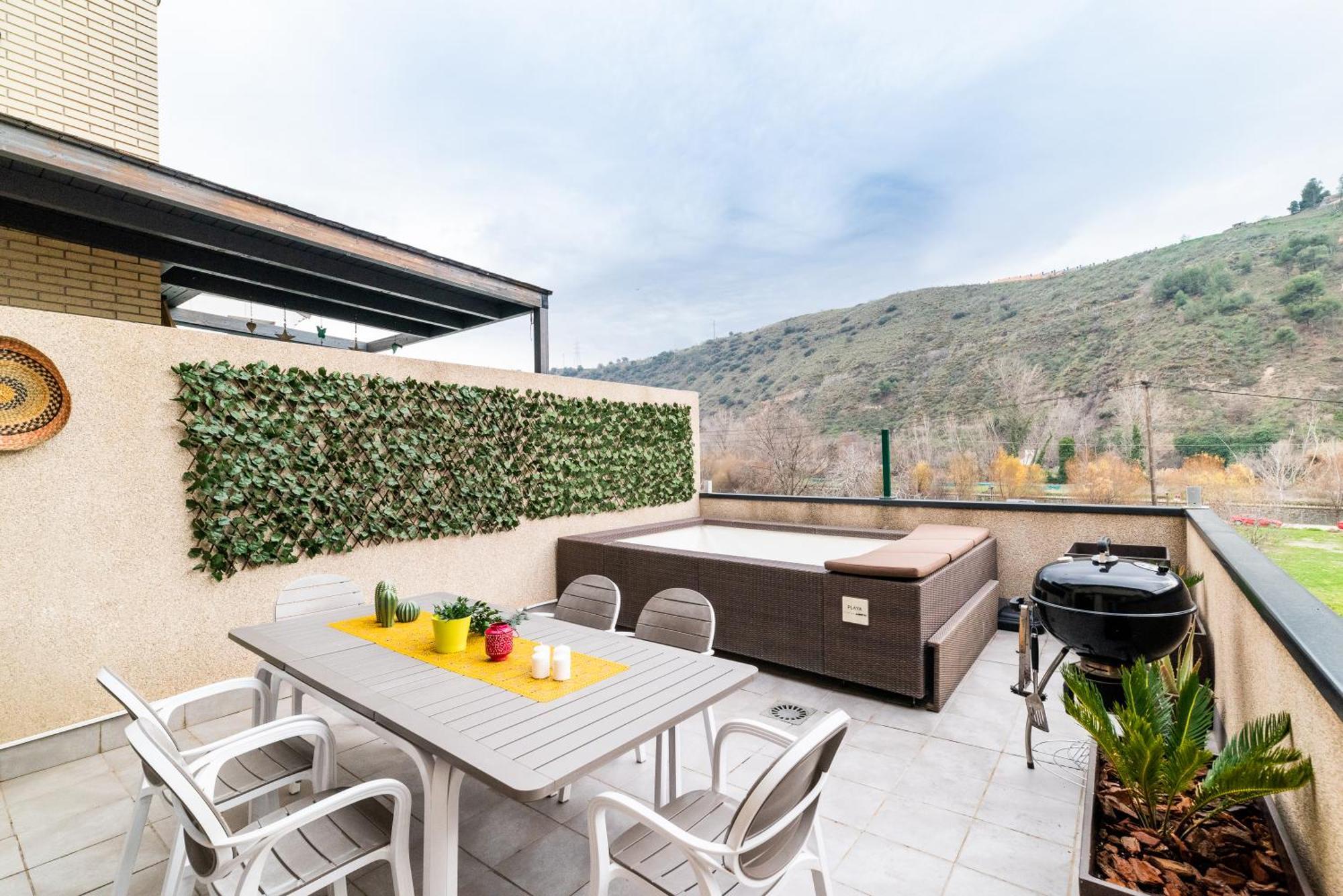 Apartmán El Generalife Cerca Centro Y Sierra Nevada Con Piscina Y Barbacoa Y Parking Gratis Granada Exteriér fotografie